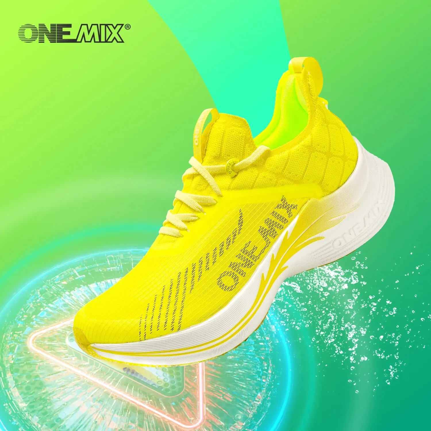 Running Shoe Carbon - ONEMIX Sepatu Lari Maraton Pelat Karbon