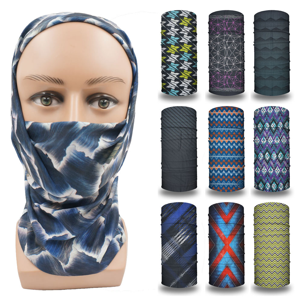 Running Gear Youtube - Bandana Pola Geometris Tartan Ikat Kepala