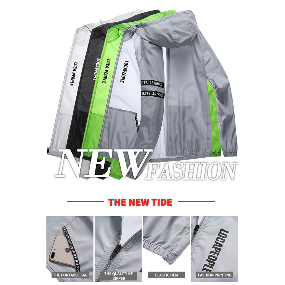 Running Gear Youth - Jaket Bersepeda Musim Panas Pria Pelindung
