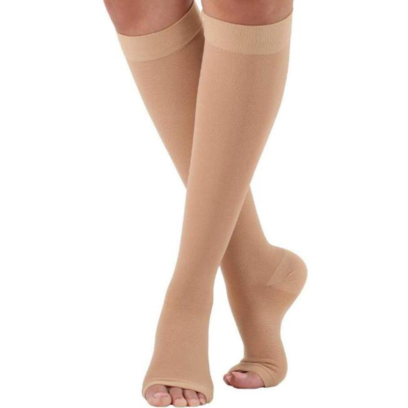 Compression Calf Sleeve - S-XL Stoking Kompresi Peregangan Kaki Terbuka
