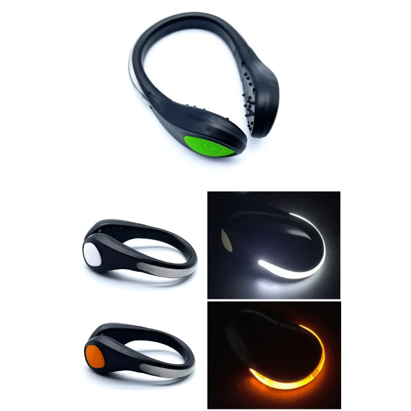 Running Gear For Night - Lampu Klip Sepatu Bercahaya Baru LED