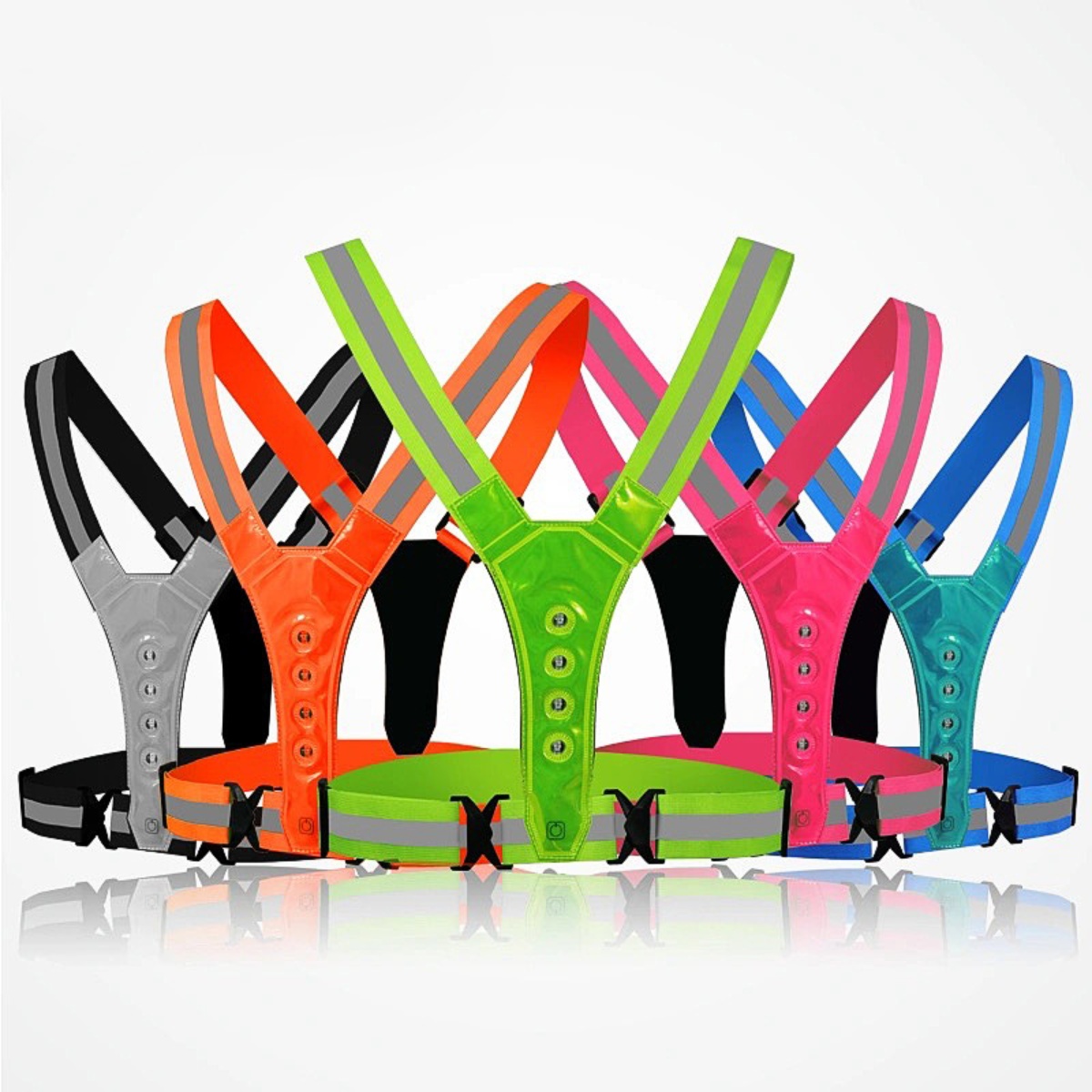 Running Gear For Night - Rompi Keselamatan Lari & Bersepeda LED