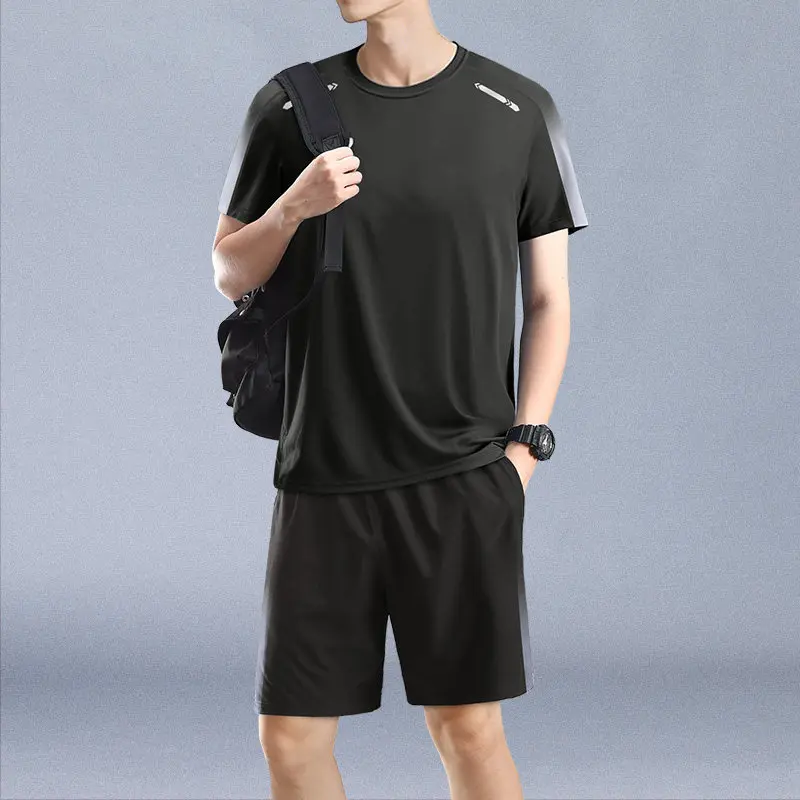 Running Gear Quick Dry - Set Olahraga Musim Panas 2 Potong