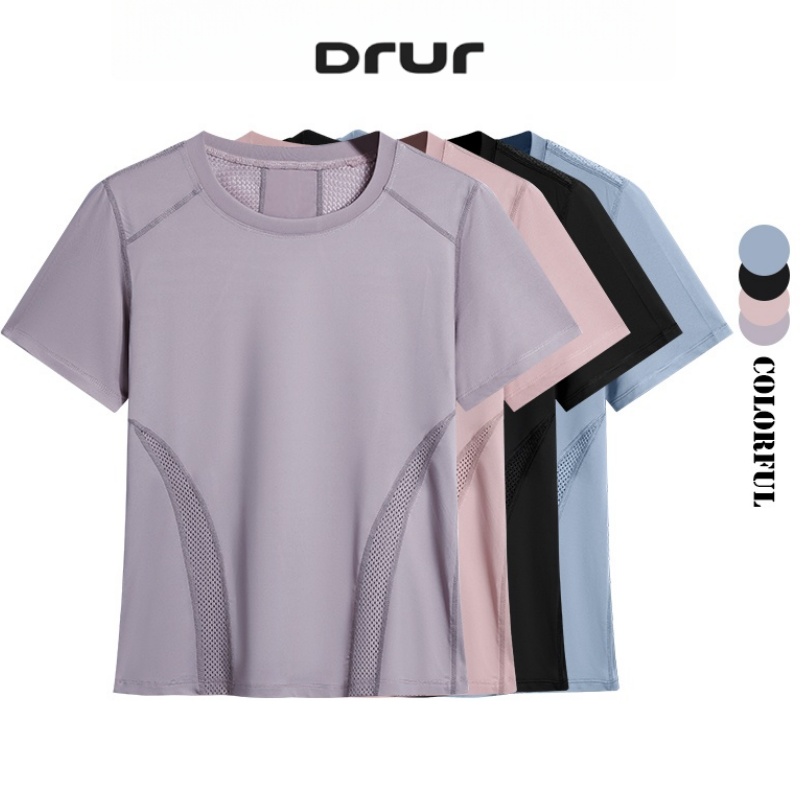 Running Gear For Women - DRUR Kaus Lari Ringan Musim Panas