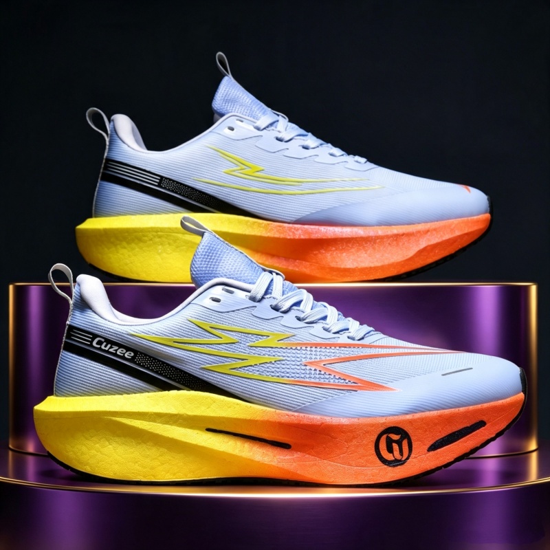 Running Shoe Carbon - Sepatu Lari Pria dengan Papan Karbon,