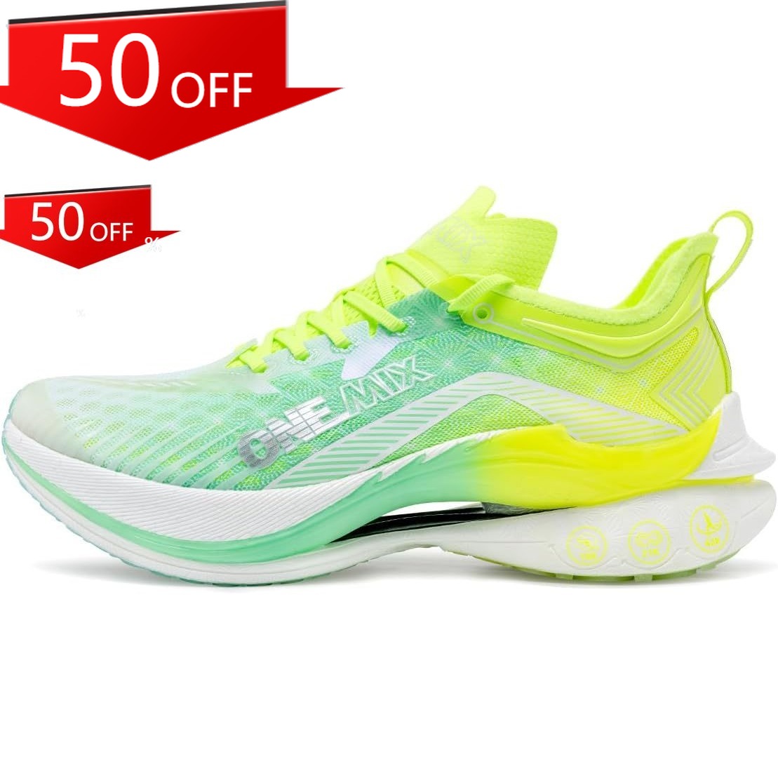 Running Shoe Carbon - ONEMIX T700 Sepatu Lari Maraton Pelat