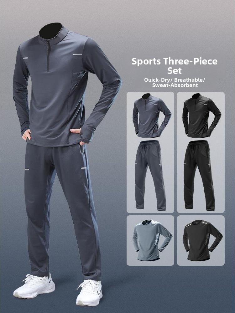 Running Gear Youth - Setelan Olahraga Lari Pria Pakaian Fitn