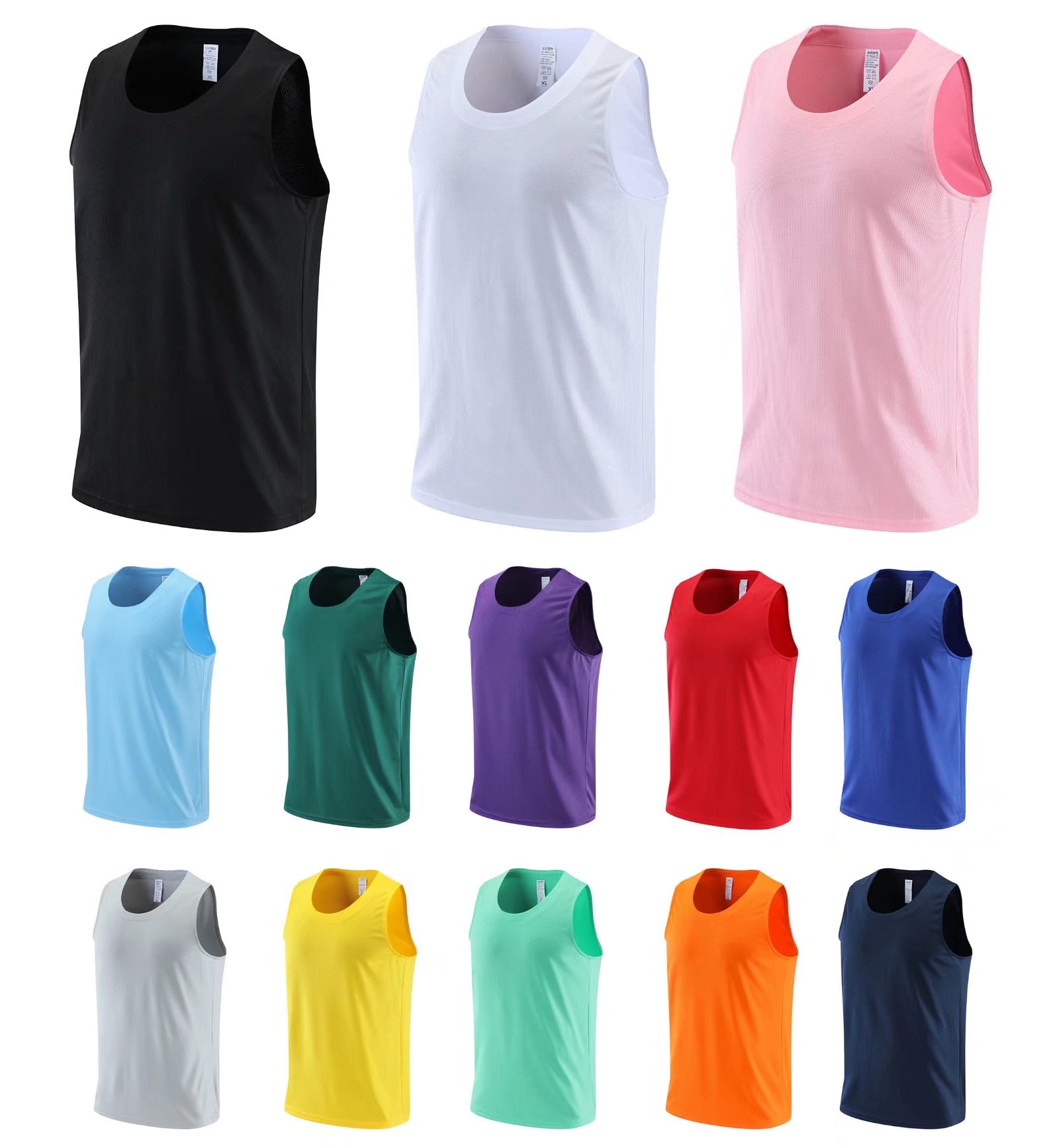 Running Gear Youth - Kaus Bola Basket Pria Seragam Rompi