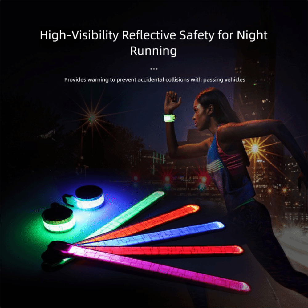 Running Gear For Night - Gelang Lari Malam Gaya Baterai 5