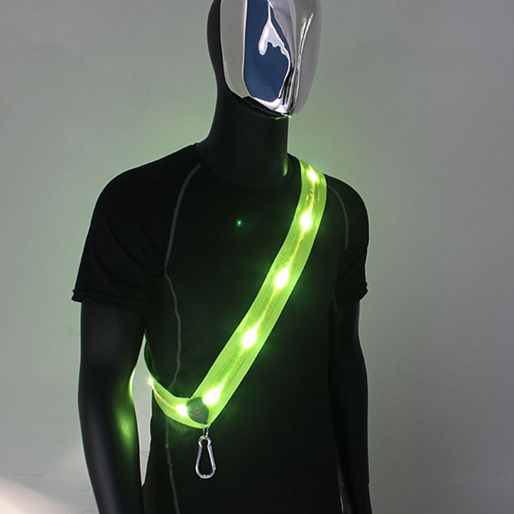 Sabuk Lari LED Isi Ulang denga - Running Gear For Night ulasan dan harga