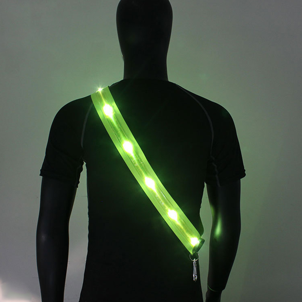 Sabuk Lari LED Isi Ulang denga - Running Gear For Night ulasan dan harga