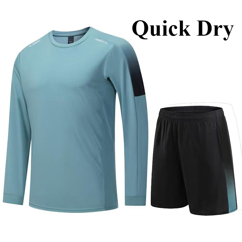 Set pakaian olahraga pria, set - Running Gear Quick Dry ulasan dan harga