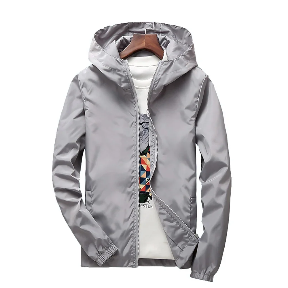 Jaket Ritsleting Kasual Fashio - Running Gear Youth ulasan dan harga