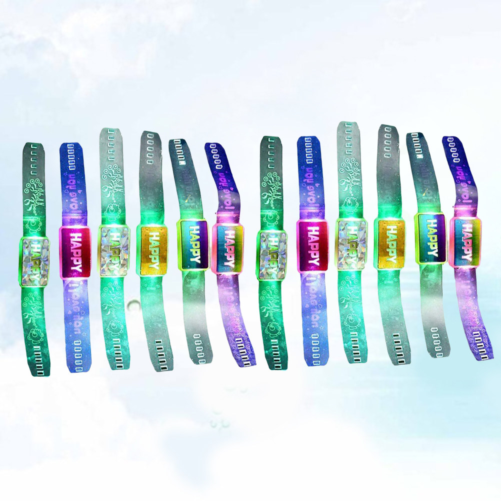 12Pcs Gelang Bercahaya Menyala - Running Gear In The Dark ulasan dan harga