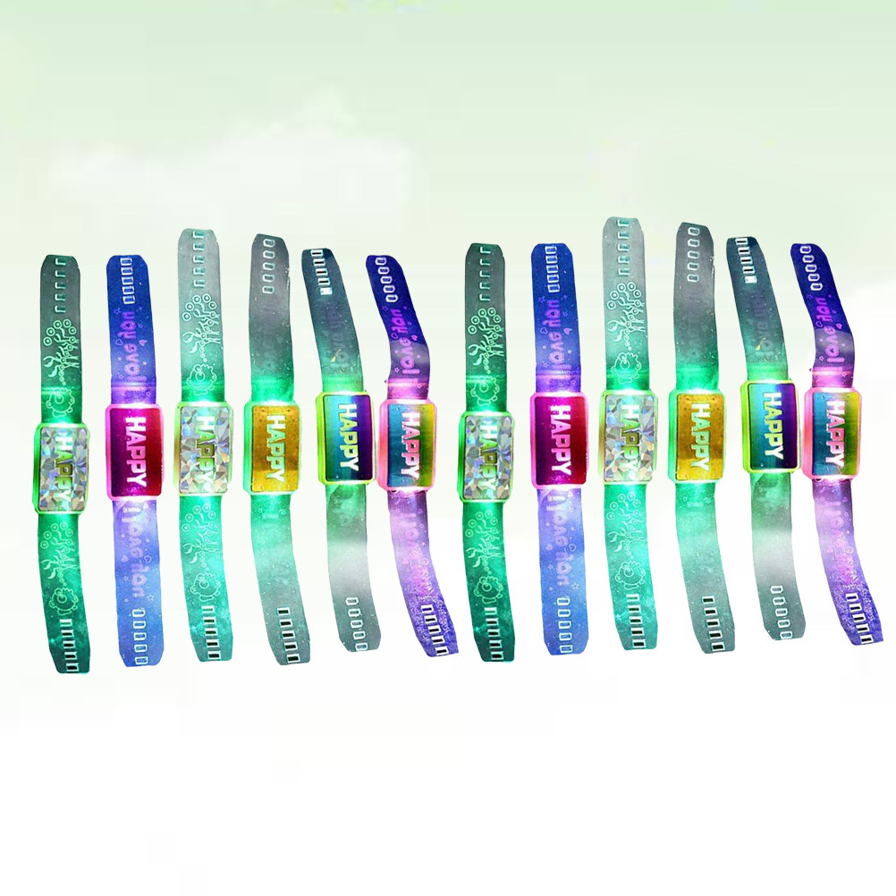 12Pcs Gelang Bercahaya Menyala - Running Gear In The Dark ulasan dan harga