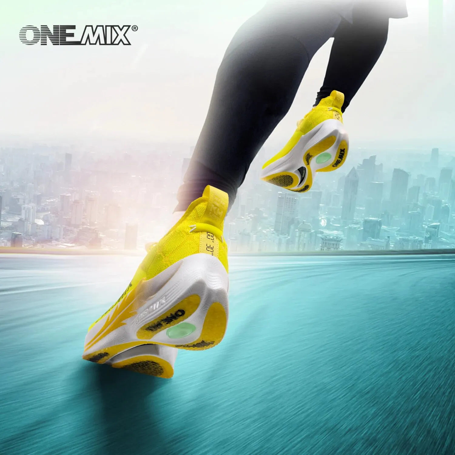 ONEMIX Sepatu Lari Maraton Pel - Running Shoe Carbon ulasan dan harga