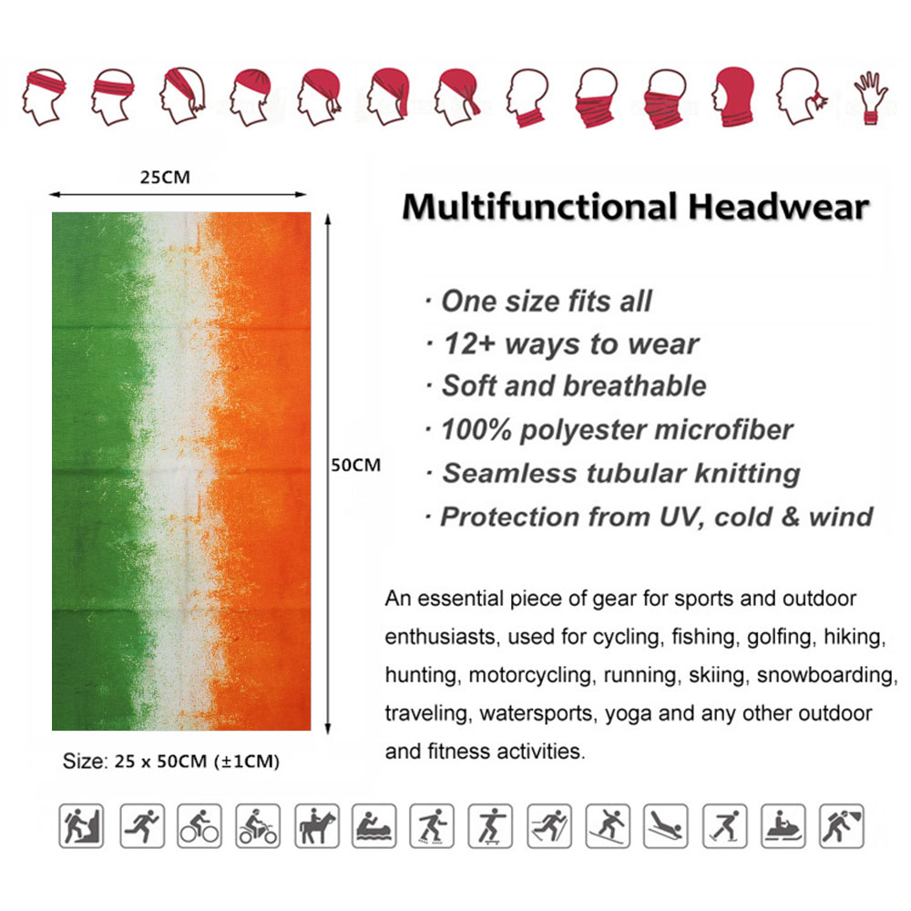 Bendera Irlandia dicetak maske - Running Gear Youtube ulasan dan harga