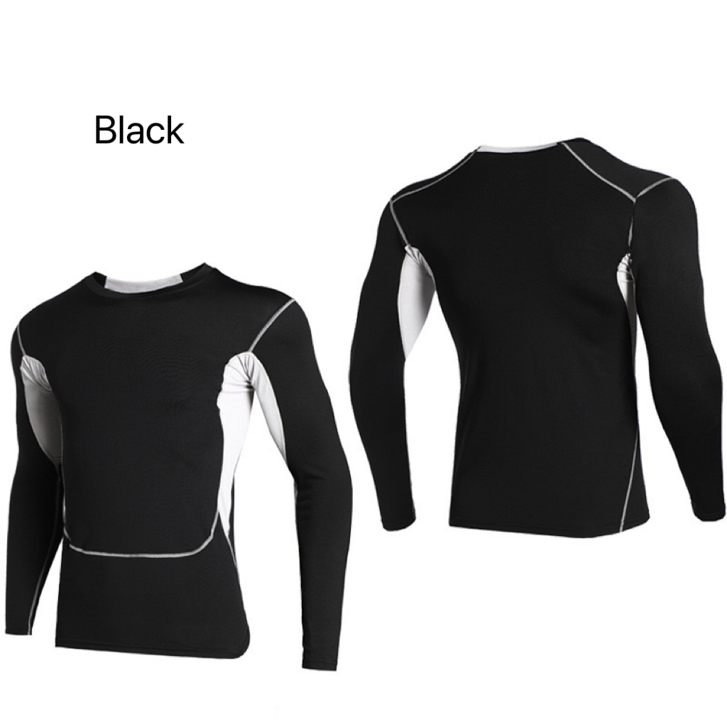 Kaos Kompresi Termal Pria Leng - Running Gear Quick Dry ulasan dan harga