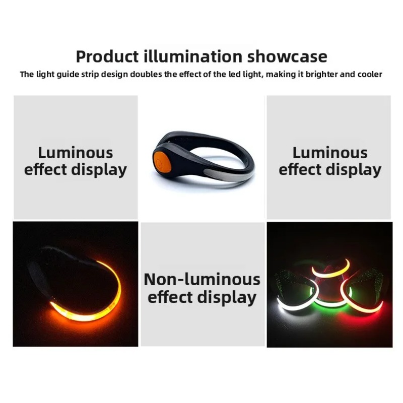 Lampu Klip Sepatu Bercahaya Ba - Running Gear For Night ulasan dan harga