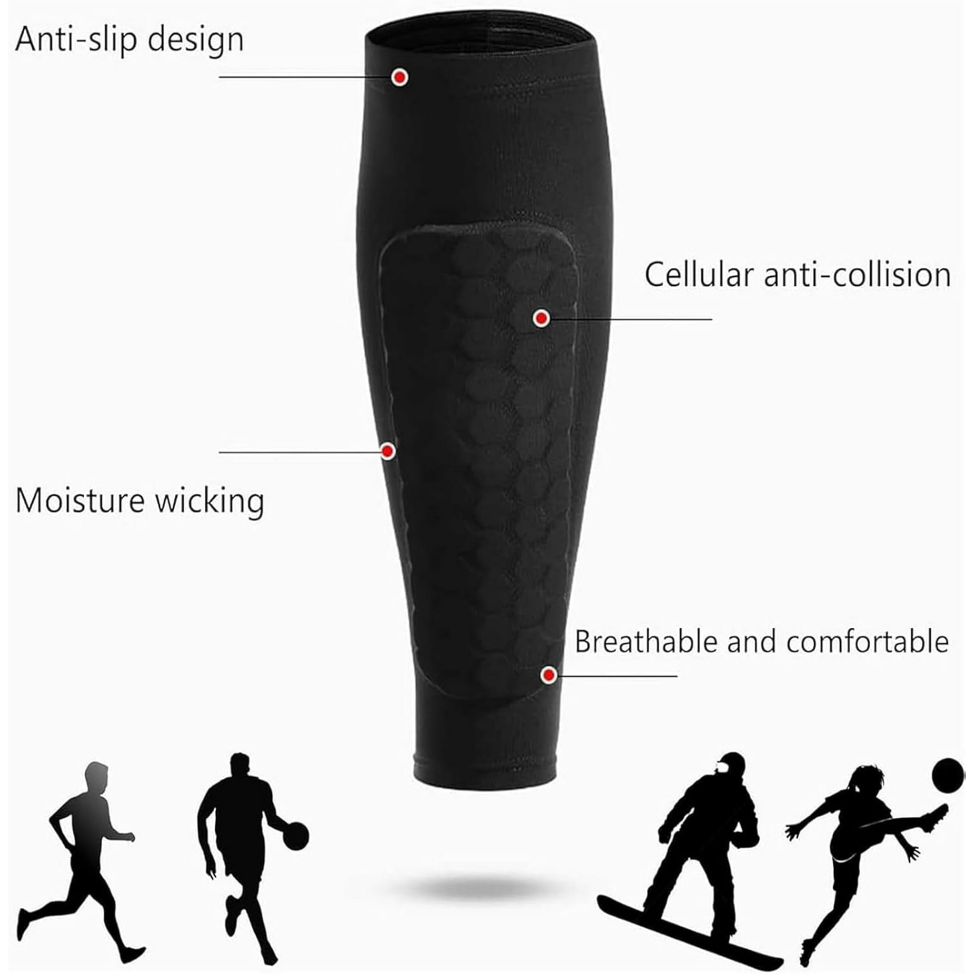 Pelindung Betis Sepak Bola den - Compression Calf Sleeve ulasan dan harga