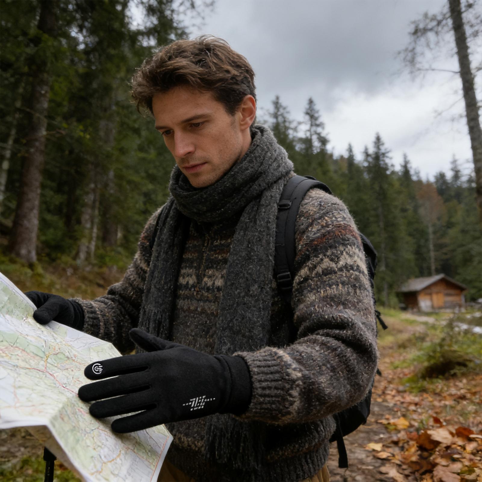 Sarung Tangan Bersepeda Musim  - Running Gear In Snow ulasan dan harga