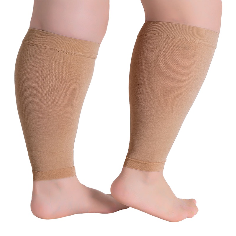 1 pasang Kebugaran berlari len - Compression Calf Sleeve ulasan dan harga