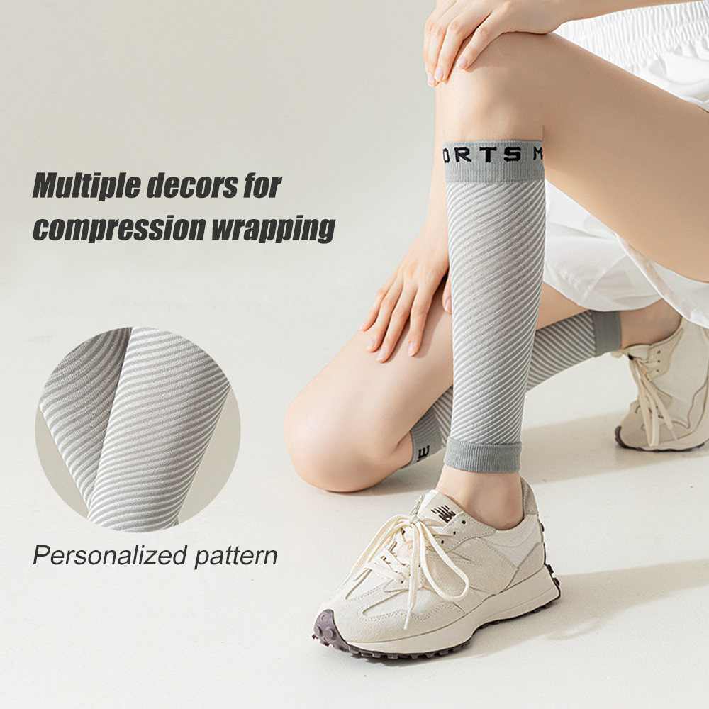 1 pasang lengan kompresi betis - Compression Calf Sleeve ulasan dan harga