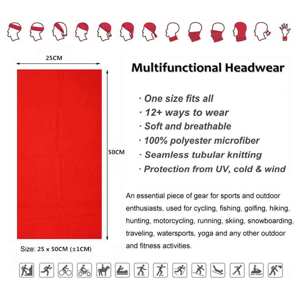 Bandana pelindung UV musim pan - Running Gear Youtube ulasan dan harga