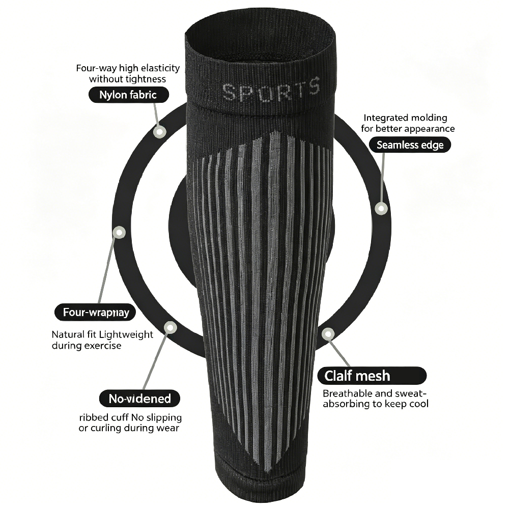 1 Pasang Penyangga Betis Kompr - Compression Calf Sleeve ulasan dan harga