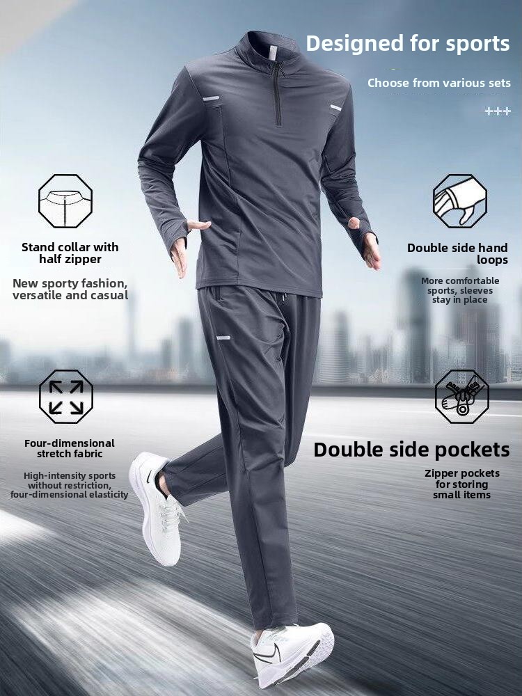 Setelan Olahraga Lari Pria Pak - Running Gear Youth ulasan dan harga