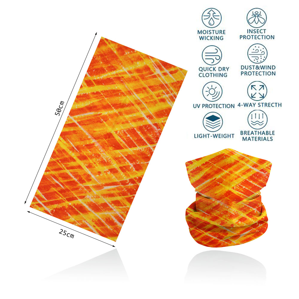 Bandana kepala cetakan warna-w - Running Gear Youtube ulasan dan harga