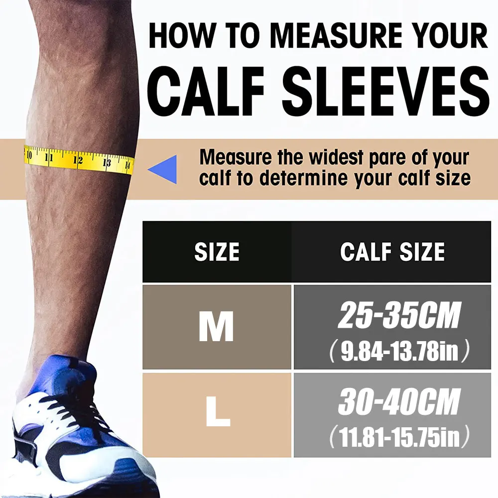 Kaus kaki kompresi untuk pria  - Compression Calf Sleeve ulasan dan harga