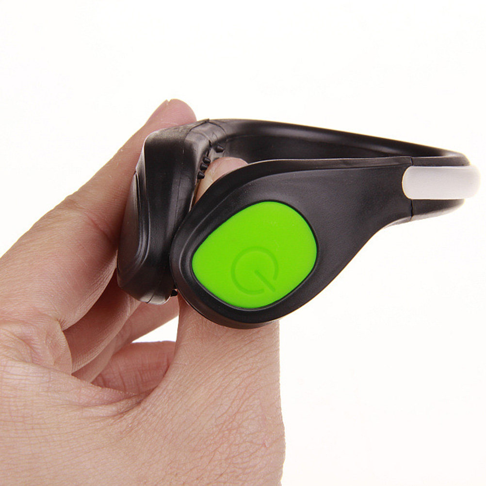 1 Buah Klip Sepatu LED Hijau T - Running Gear For Night ulasan dan harga