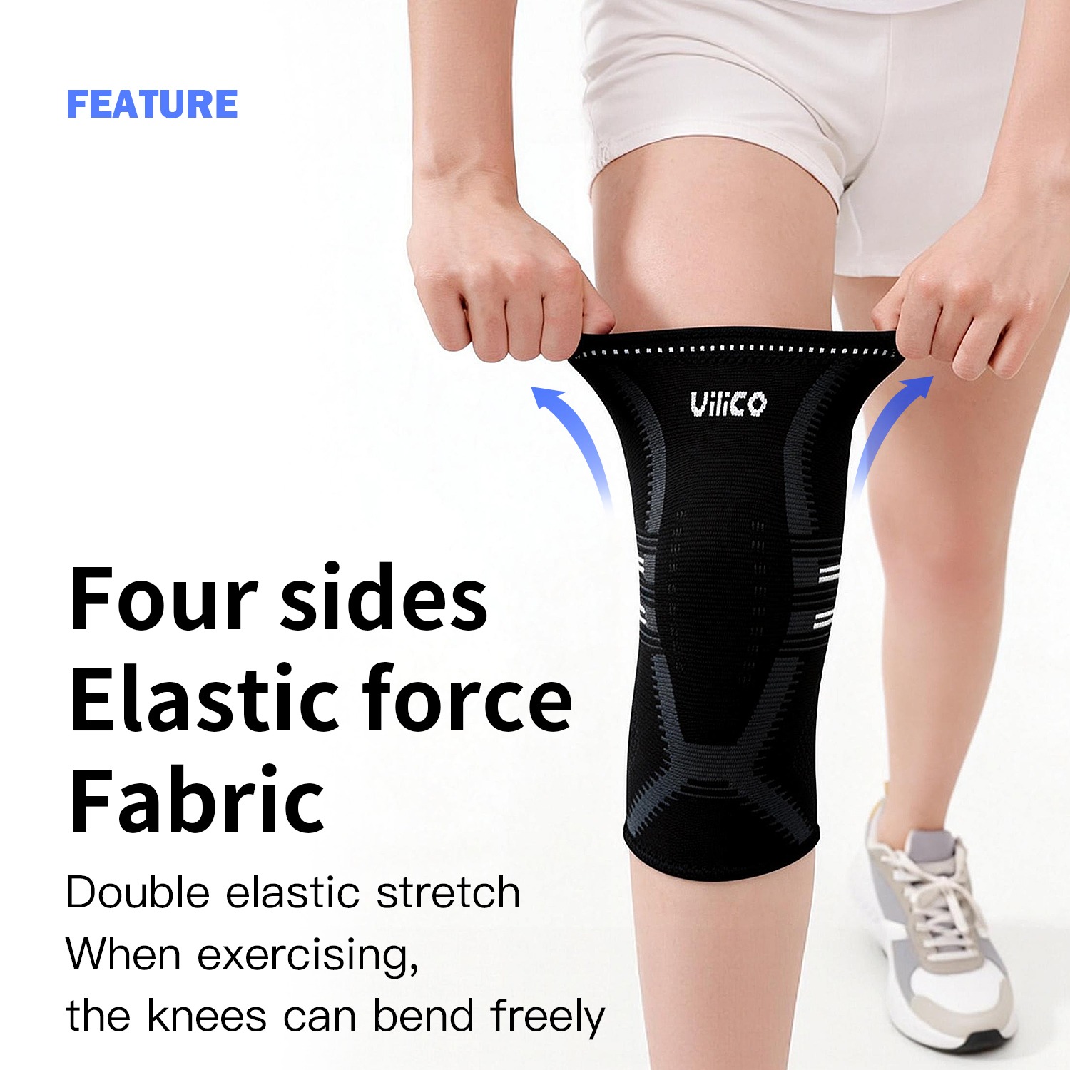 1 Buah Penyangga Lutut untuk W - Compression Calf Sleeve ulasan dan harga
