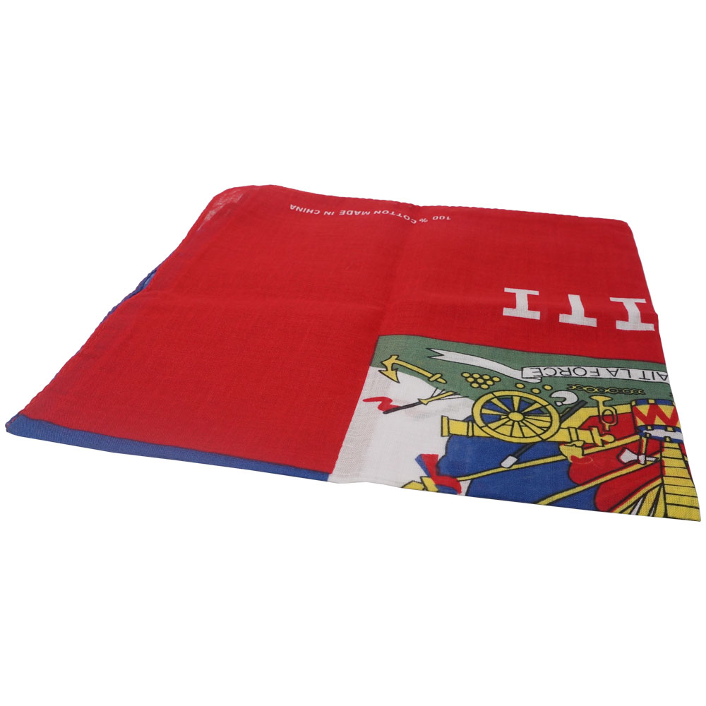 Haiti bendera Bandana 100% kat - Running Gear Gifts For Women ulasan dan harga