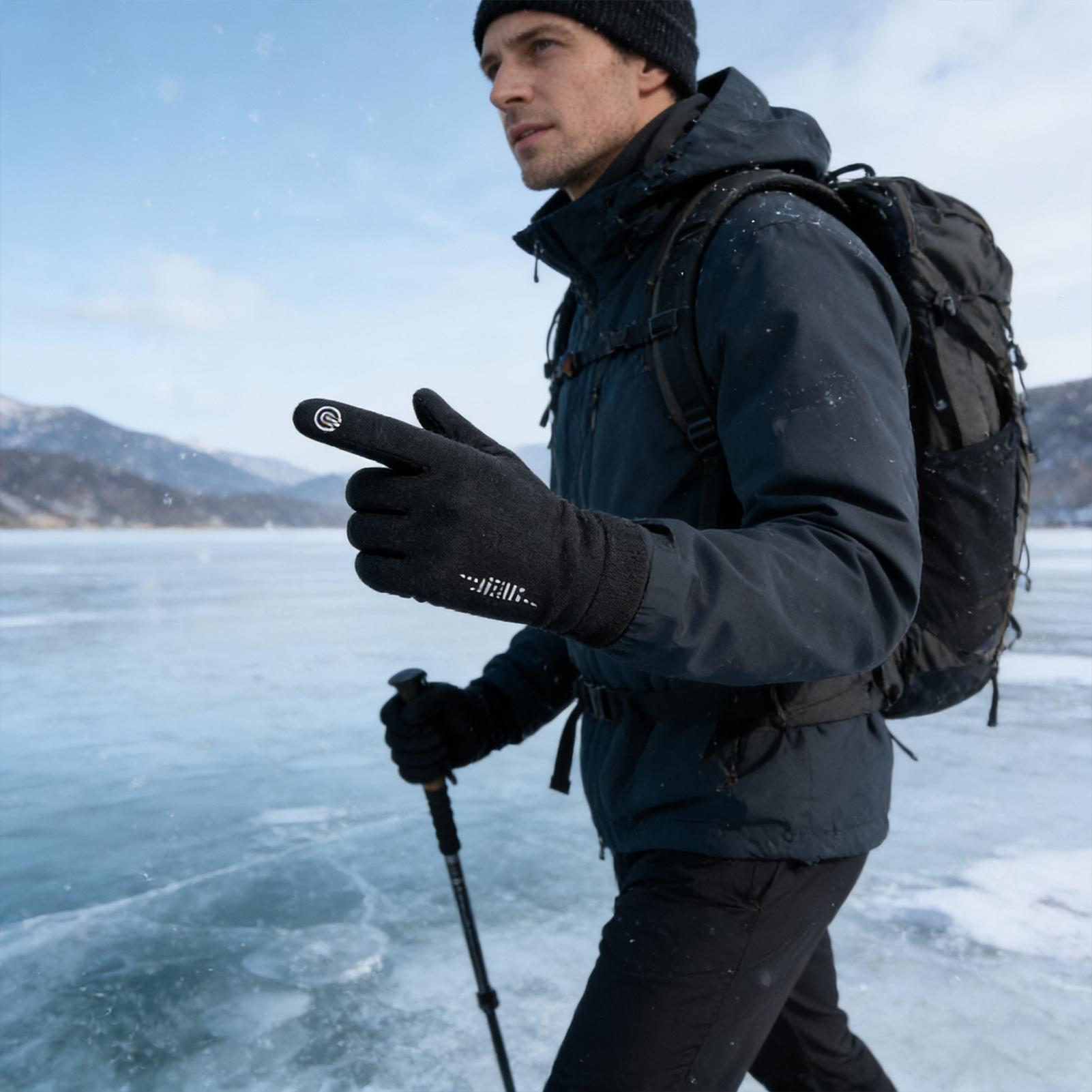 Sarung Tangan Bersepeda Hangat - Running Gear In Snow ulasan dan harga