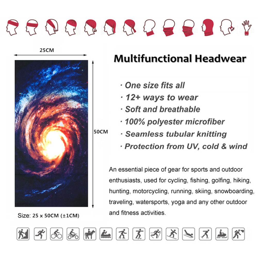 Bandana Leher Tabung Motif Lan - Running Gear Youtube ulasan dan harga